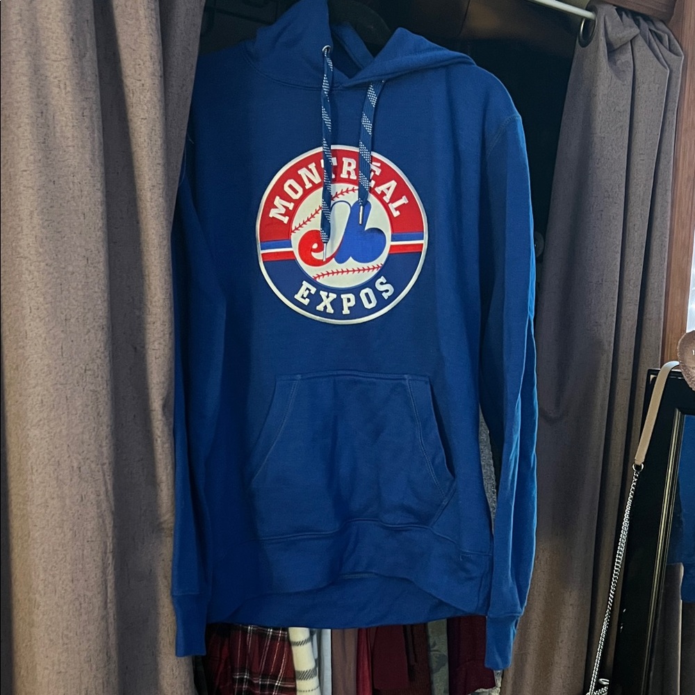 Blue Montreal Expos Hoodie